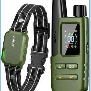 Green JUGBOW Dog Training Collar with Remote
